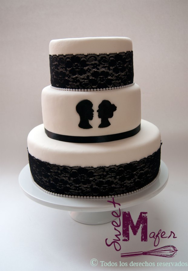 torta-encaje-y-siluetas