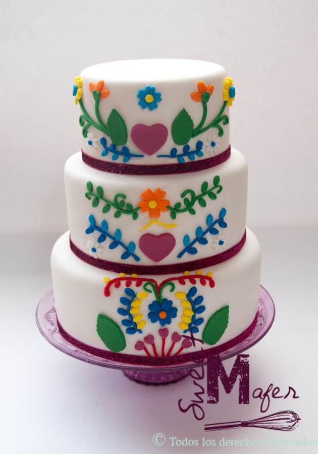 torta-flores-mexicanas