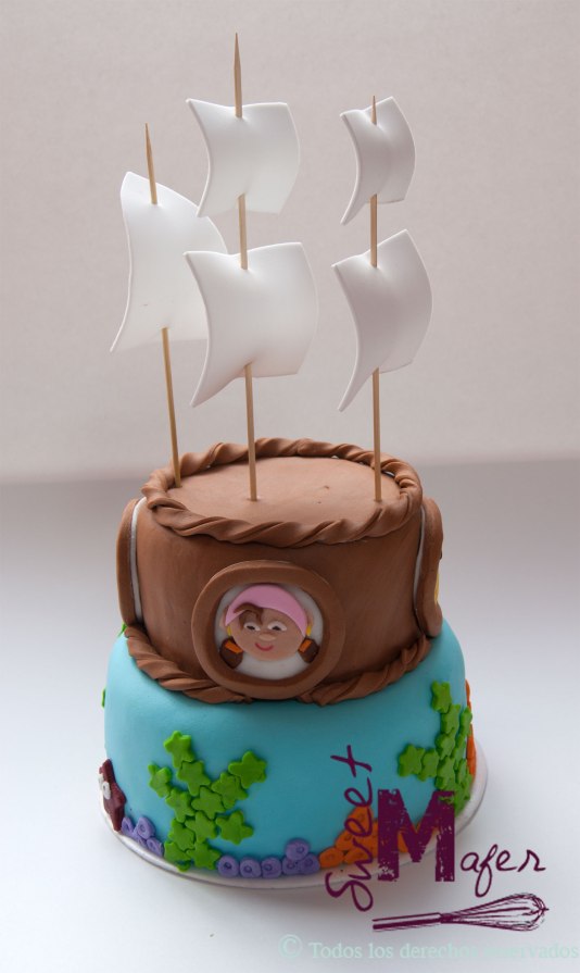 torta-jake-y-los-piratas