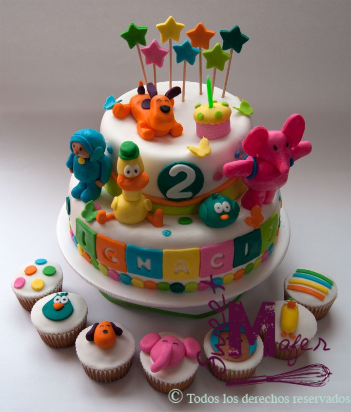 torta-y-cups-pocoyo-para-ignaco