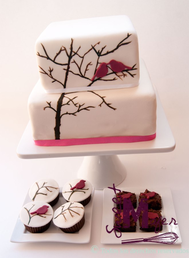 set-torta-pajaros-relieve