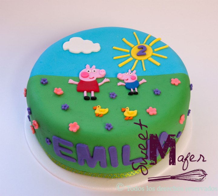 peppa-y-george-cake