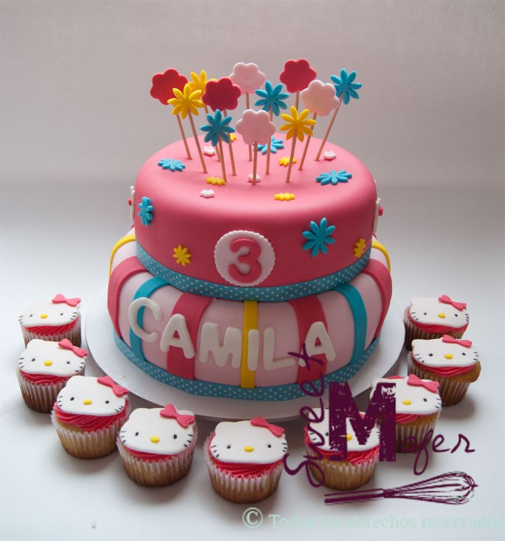 torta-y-cups-kitty-camila