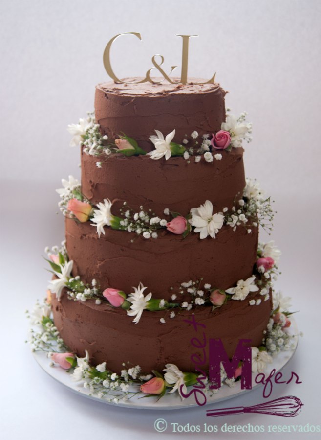 torta-boda-chocolate-rustica
