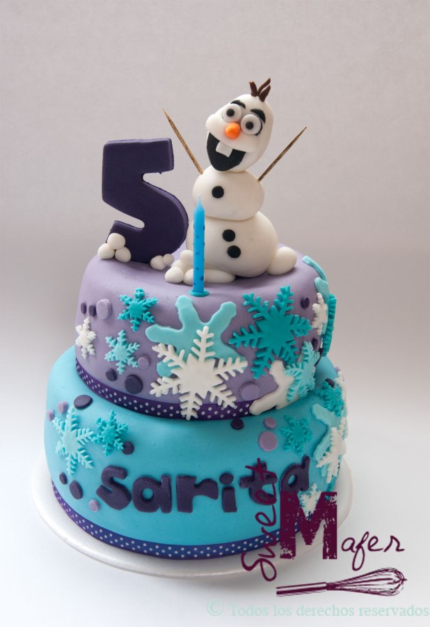 frozen-olaf-y-snowflakes-cake