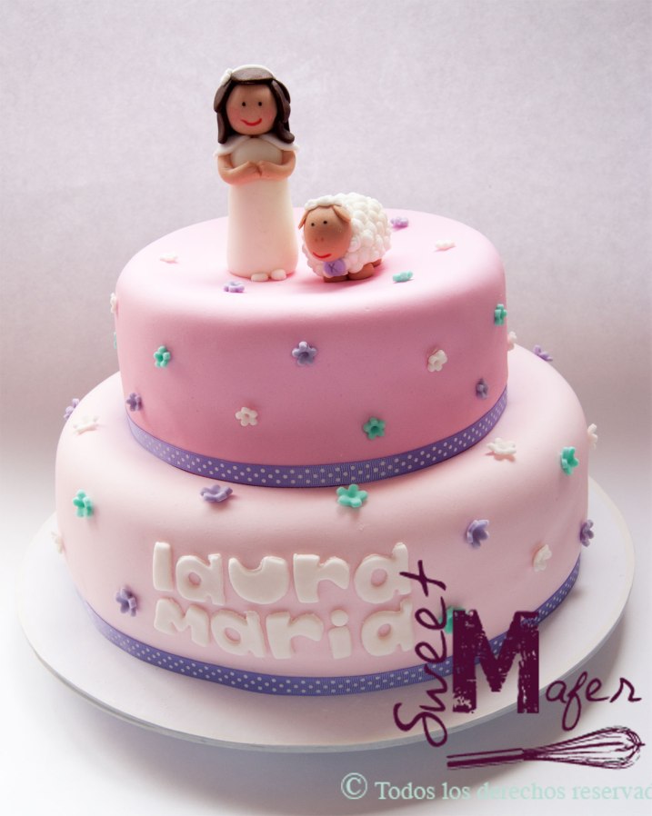 torta-primera-comunion-flores