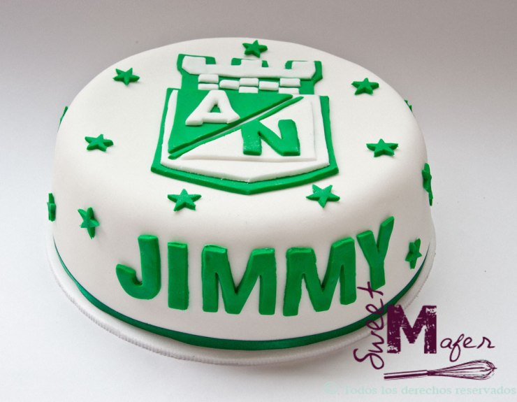 Torta del Atlético Nacional de Sweet Mafer