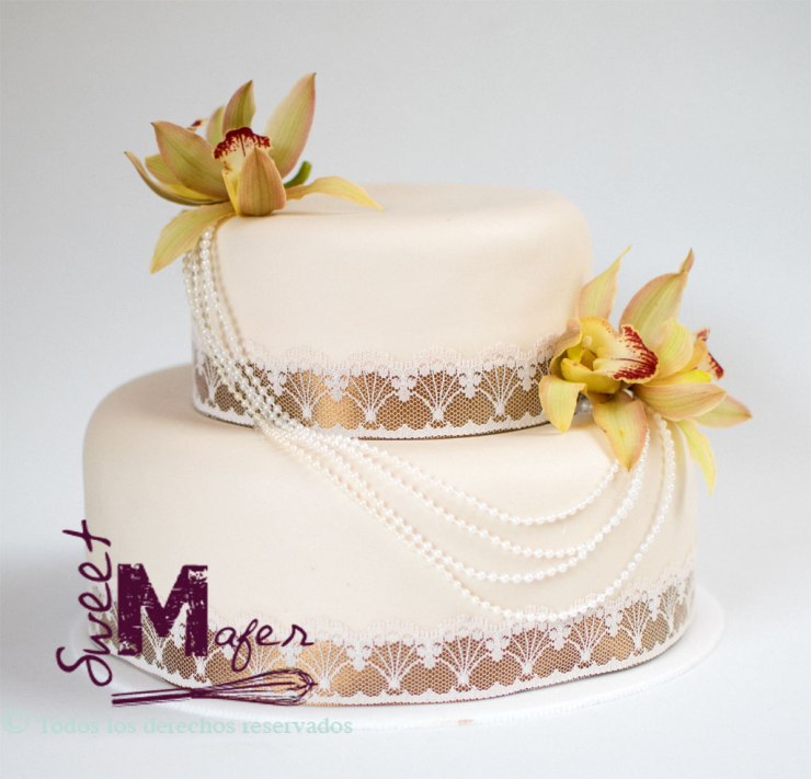 Torta bodas perla