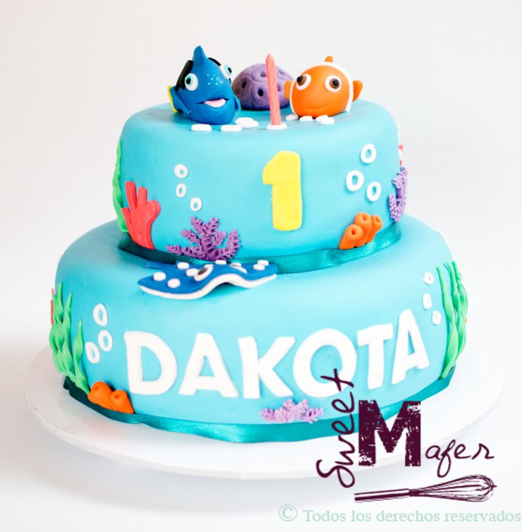 Torta Dory y Nemo, Sweet Mafer