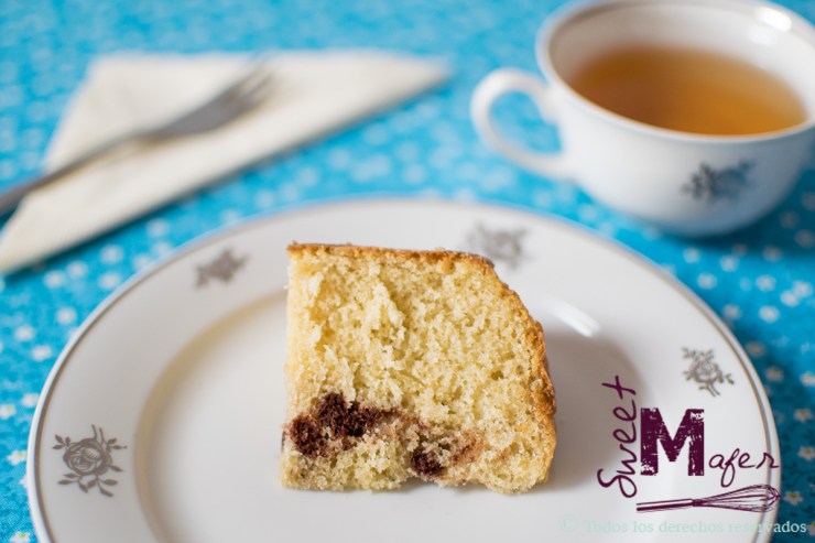 Rebanada de torta marmolada de Sweet Mafer