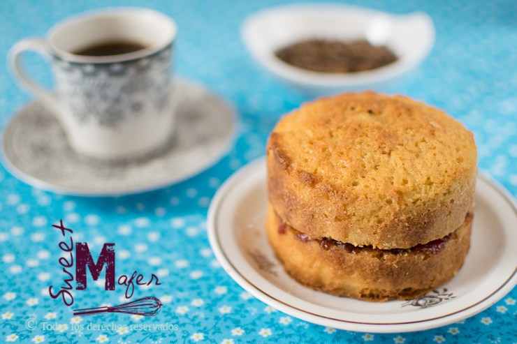 Torta de vainilla y mora, de Sweet Mafer
