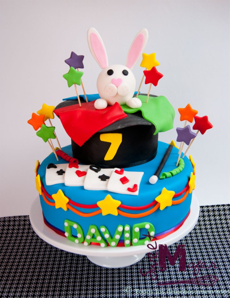 Torta de magia de sweet mafer