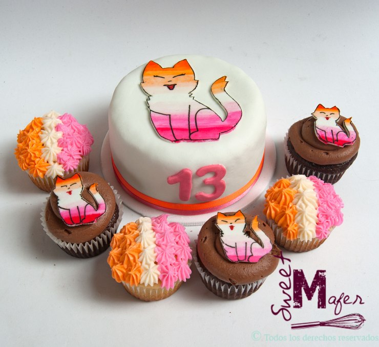 torta-y-cupcakes-gato-degrade