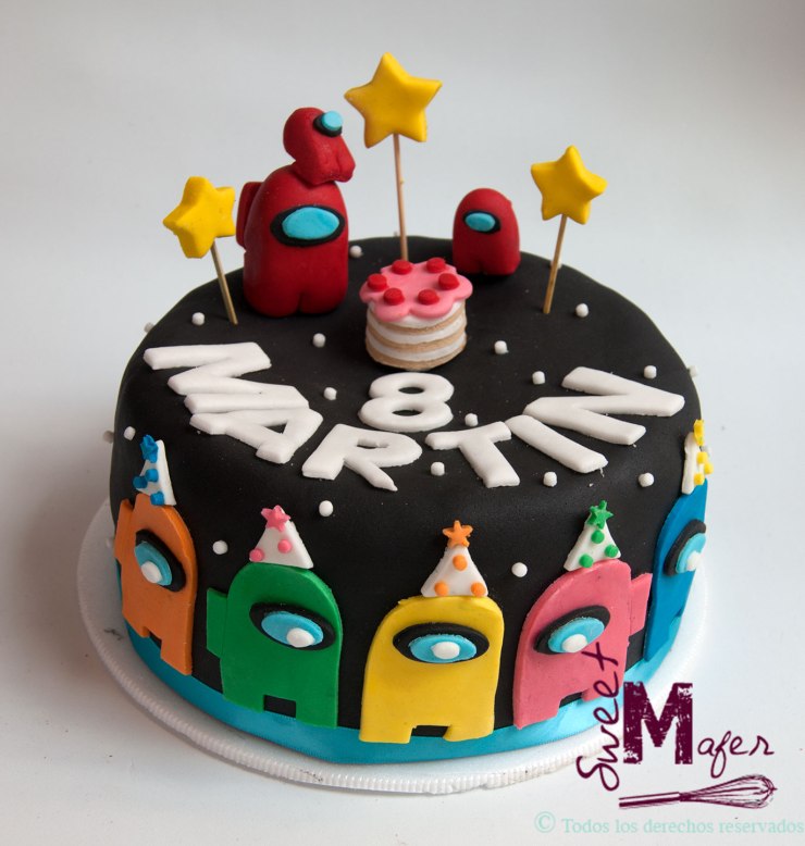 Torta de Among us