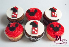 Cupcakes de Minnie