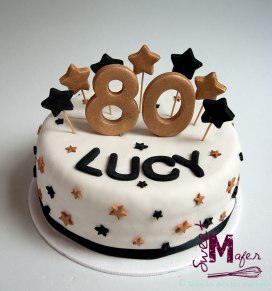 Torta 80 años